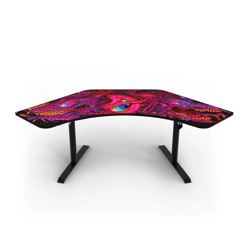 Arozzi Arena Angelo Crawling Chaos Corner Gaming Desk