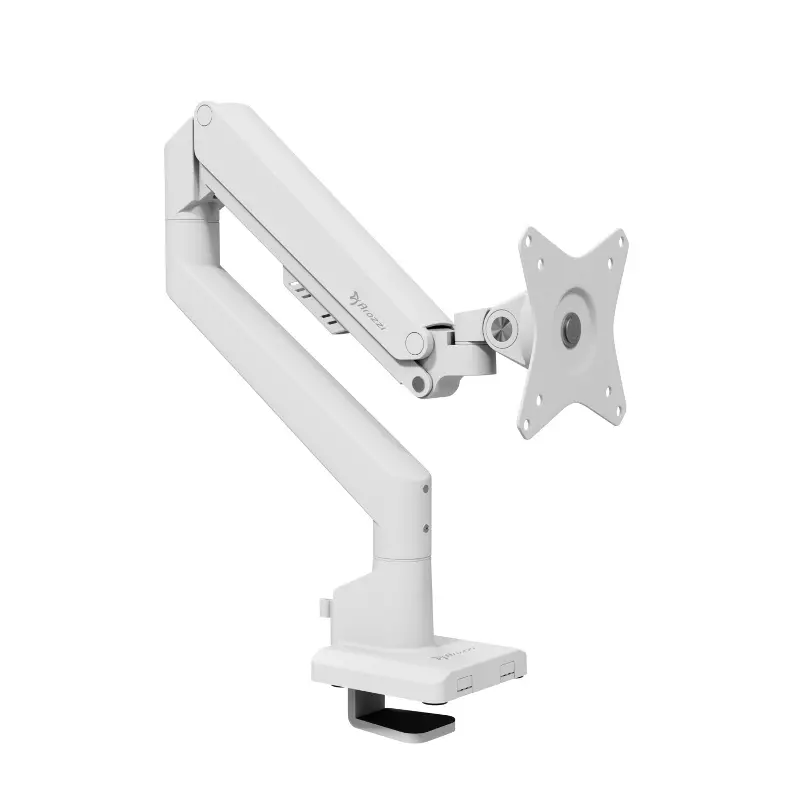 Arozzi Alzare Neo Single Gas Spring Monitor Arm - White
