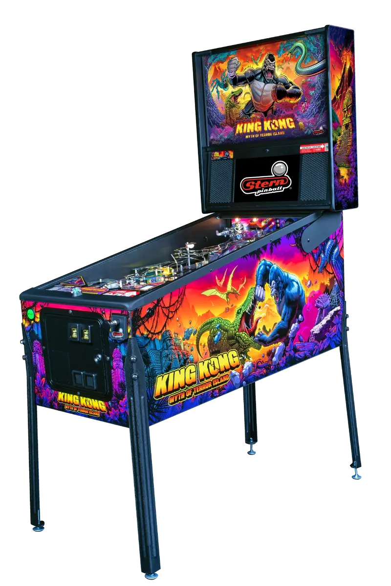 Stern Pinball King Kong: Myth Of Terror Island Pro Pinball Machine