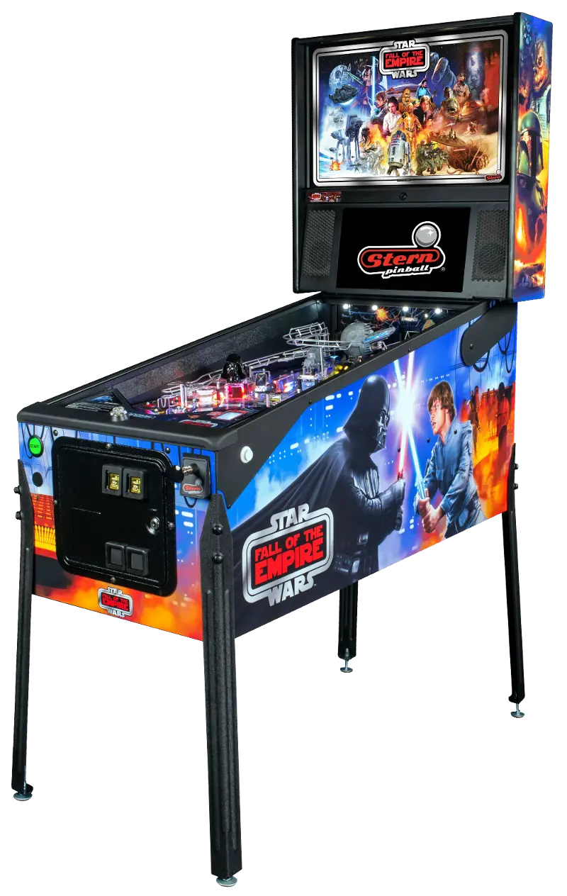 Stern Pinball Star Wars Fall of the Empire Premium Pinball Machine