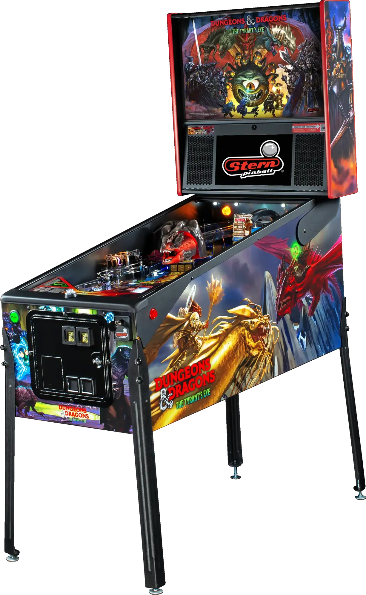 500-55X9-11 Stern Dungeons & Dragons: The Tyrant's Eye Premium Edition Pinball Machine-2