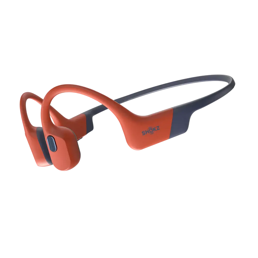 S710-ST-RD-US Shokz OpenSwim Pro Bone Conducting Sport Headphones - Red-1