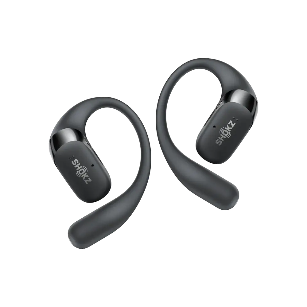 T921-ST-BK-US Shokz OpenFit 2+ Open Ear True Wireless Earbuds - Black-1