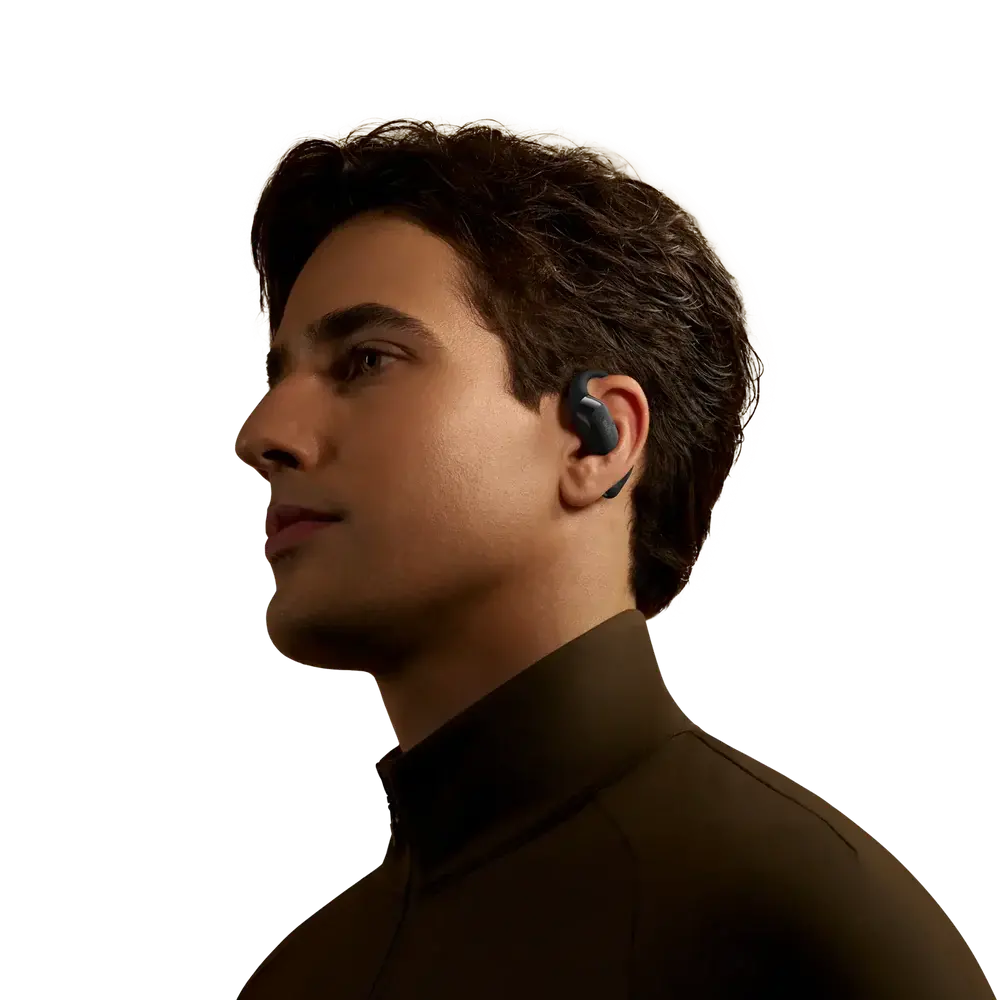 T921-ST-BK-US Shokz OpenFit 2+ Open Ear True Wireless Earbuds - Black-2