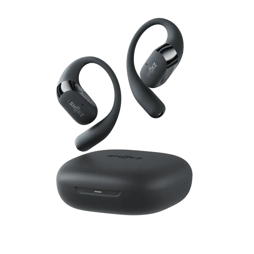 T921-ST-BK-US Shokz OpenFit 2+ Open Ear True Wireless Earbuds - Black-3