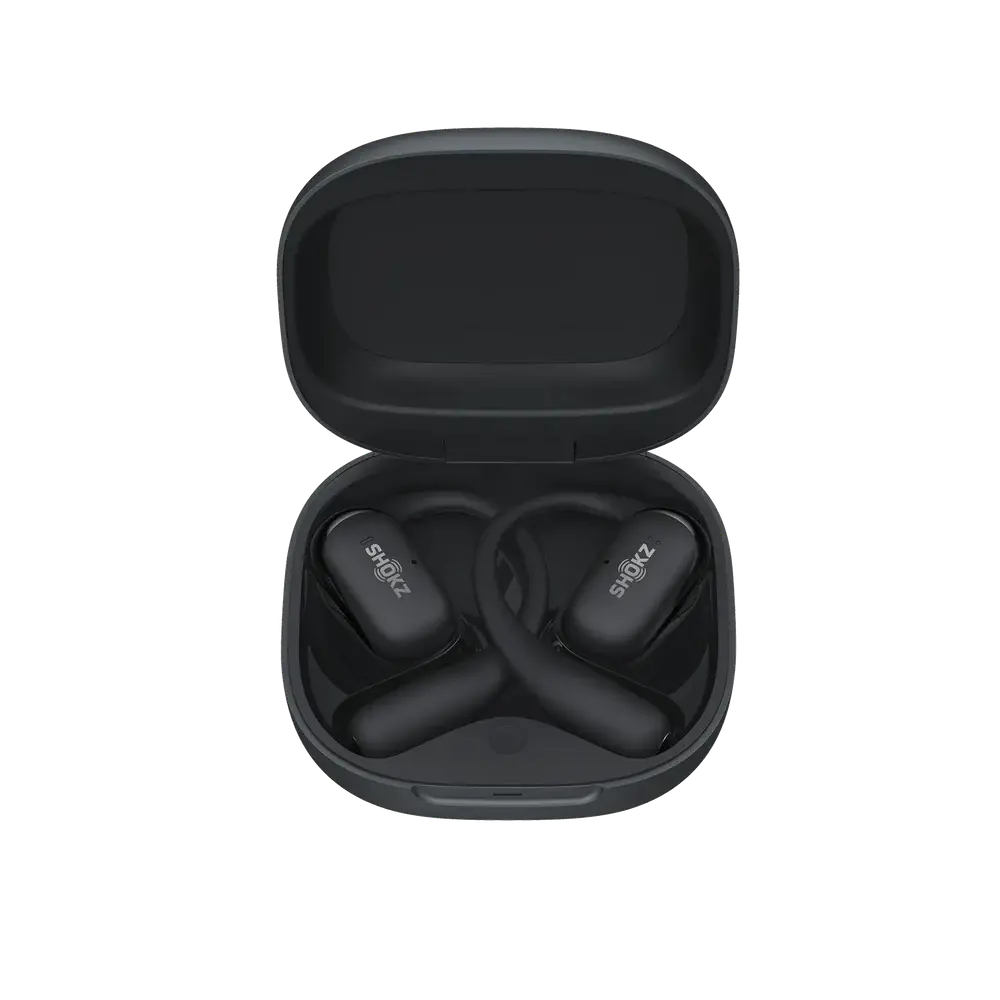 T921-ST-BK-US Shokz OpenFit 2+ Open Ear True Wireless Earbuds - Black-5