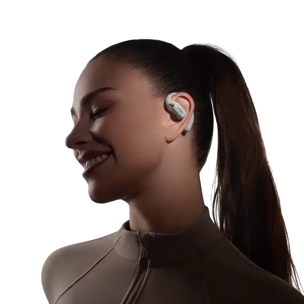 T921-ST-GY-US Shokz OpenFit 2+ Open Ear True Wireless Earbuds - Gray-2