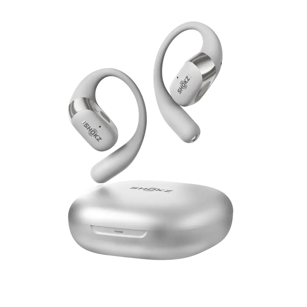 T921-ST-GY-US Shokz OpenFit 2+ Open Ear True Wireless Earbuds - Gray-3