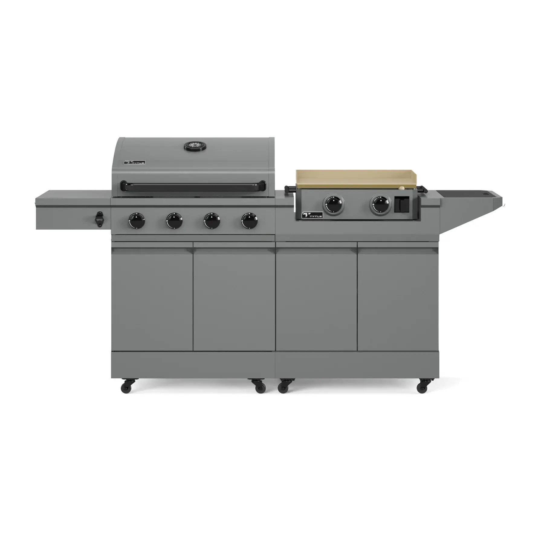 TDT-DUO-GGRD Tytus Modular Duo Grill with Gas Griddle-1