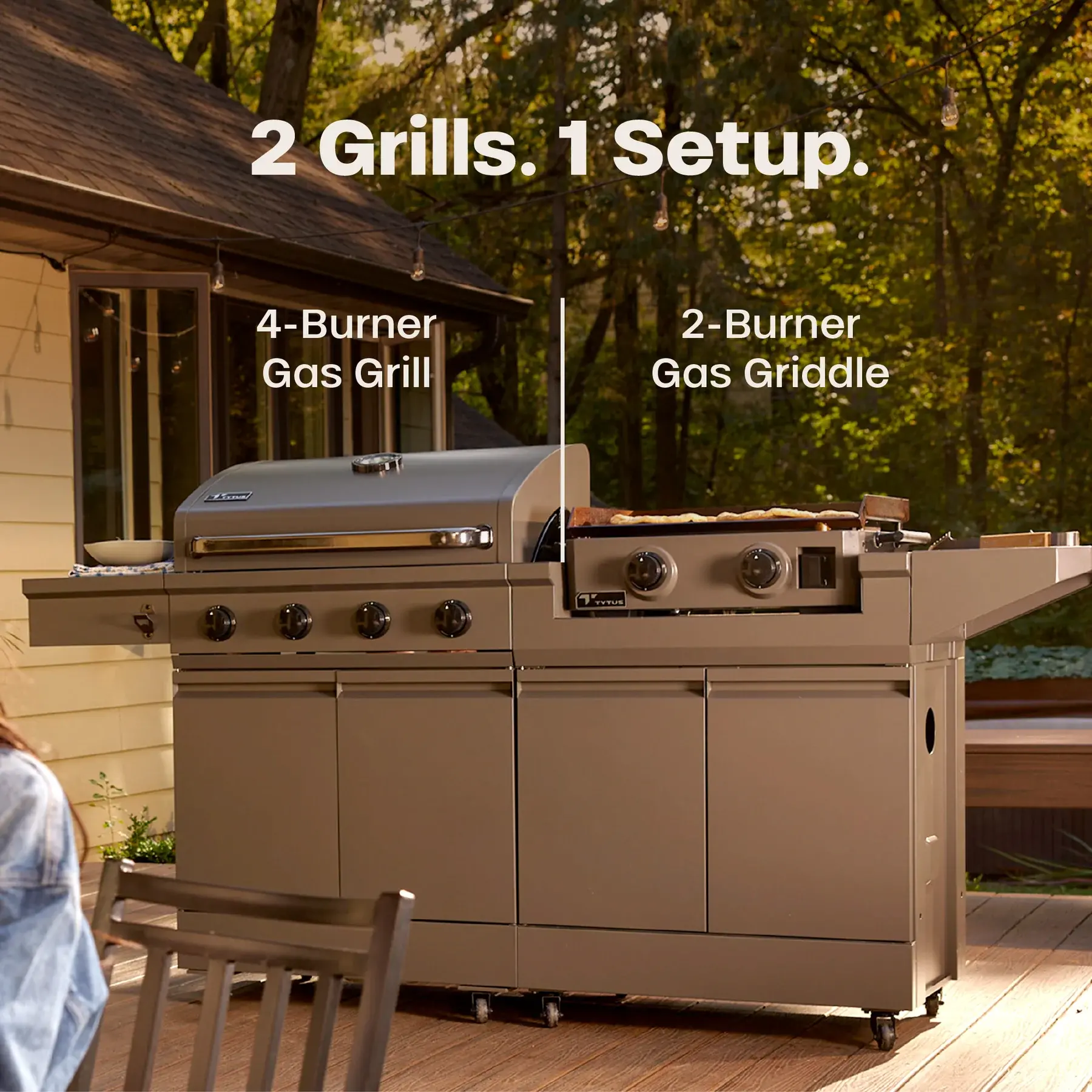 TDT-DUO-GGRD Tytus Modular Duo Grill with Gas Griddle-2