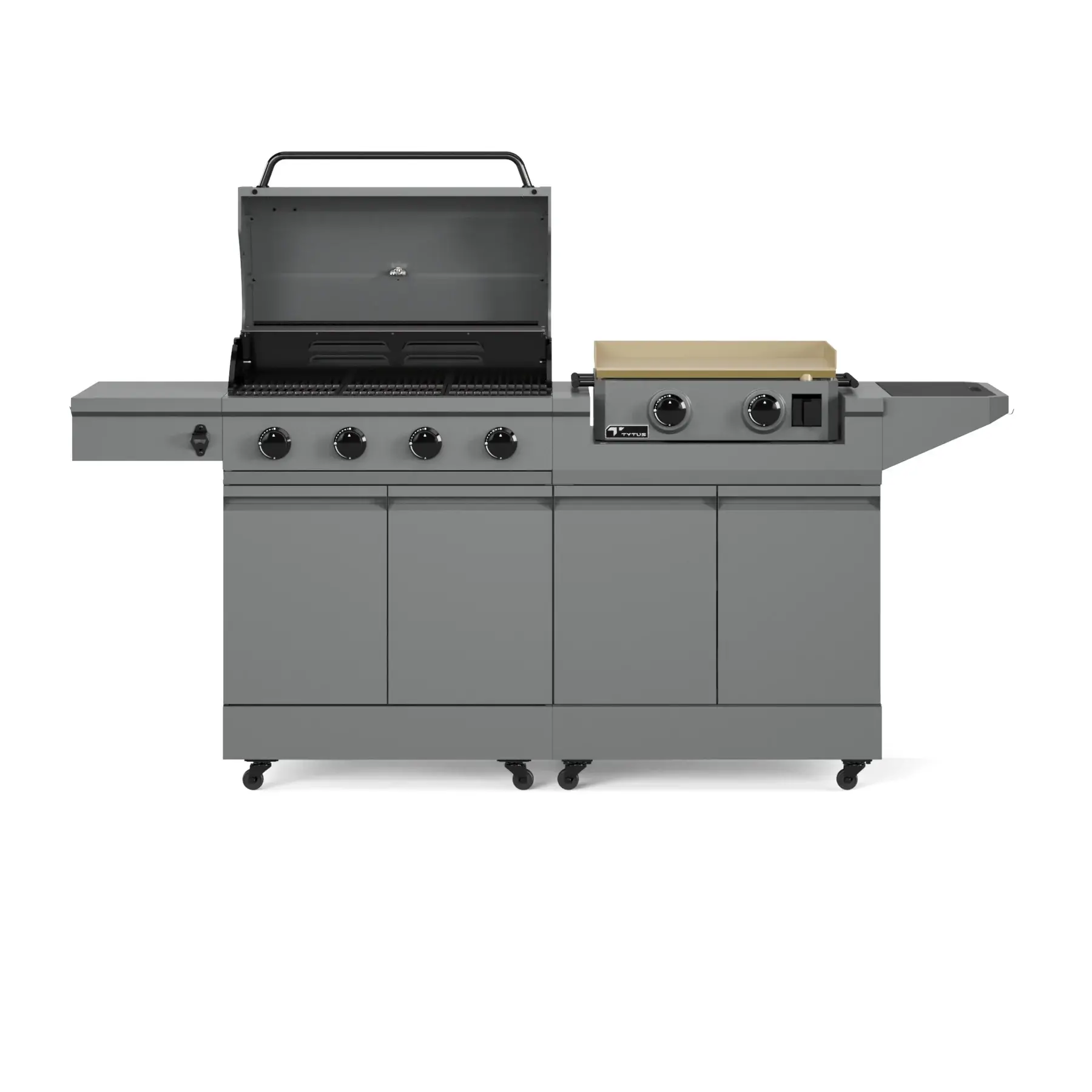 TDT-DUO-GGRD Tytus Modular Duo Grill with Gas Griddle-3