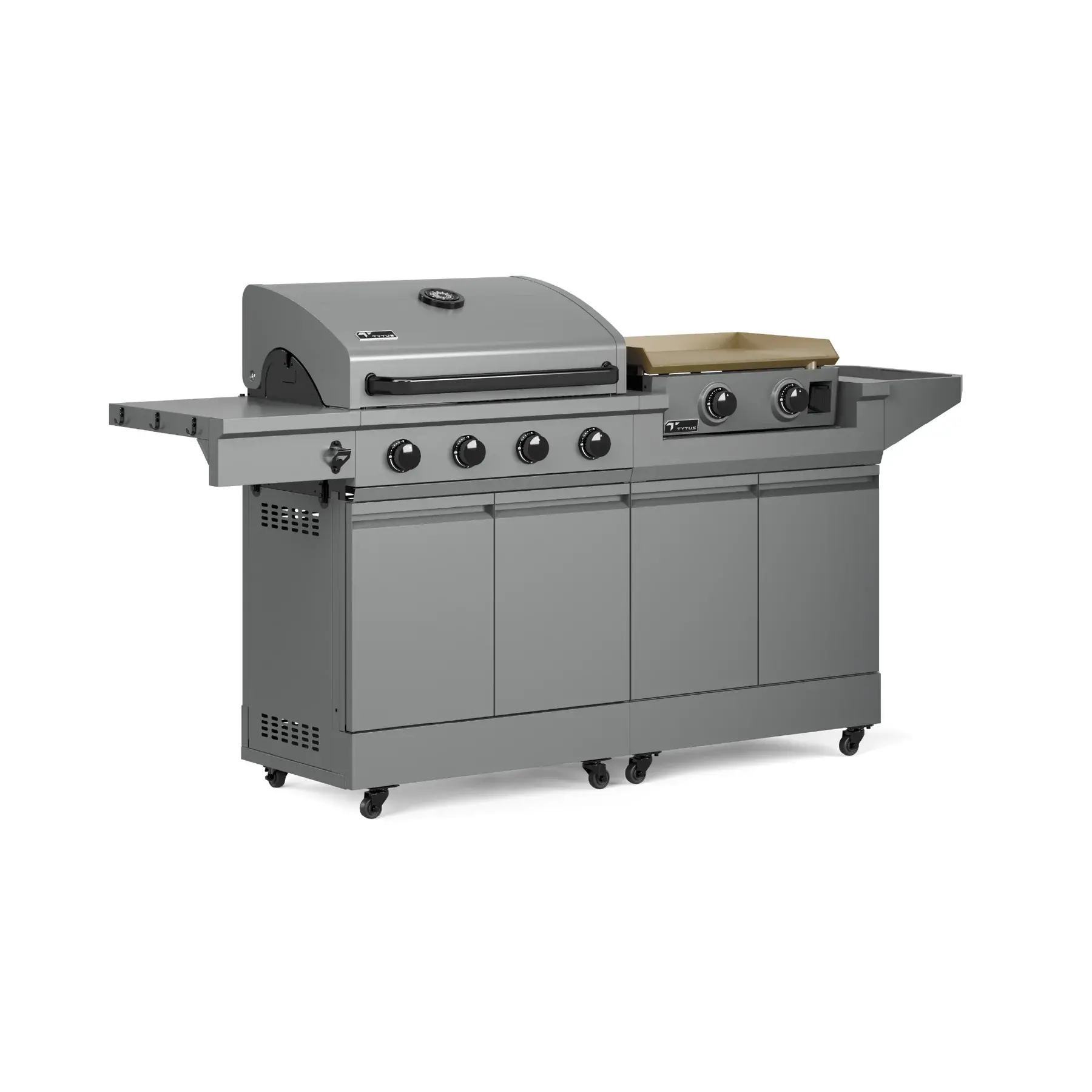 TDT-DUO-GGRD Tytus Modular Duo Grill with Gas Griddle-4