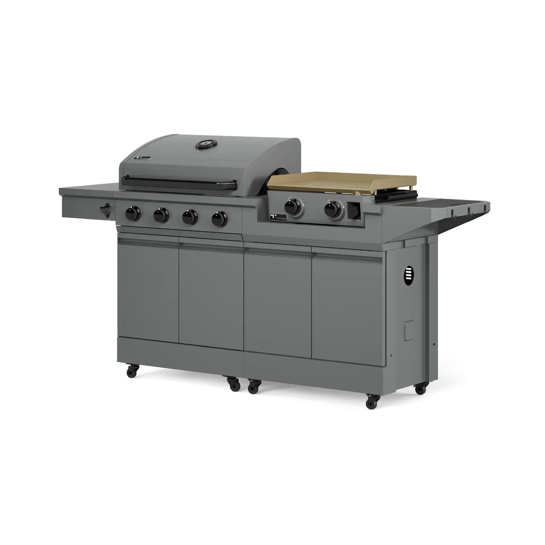 TDT-DUO-GGRD Tytus Modular Duo Grill with Gas Griddle-6