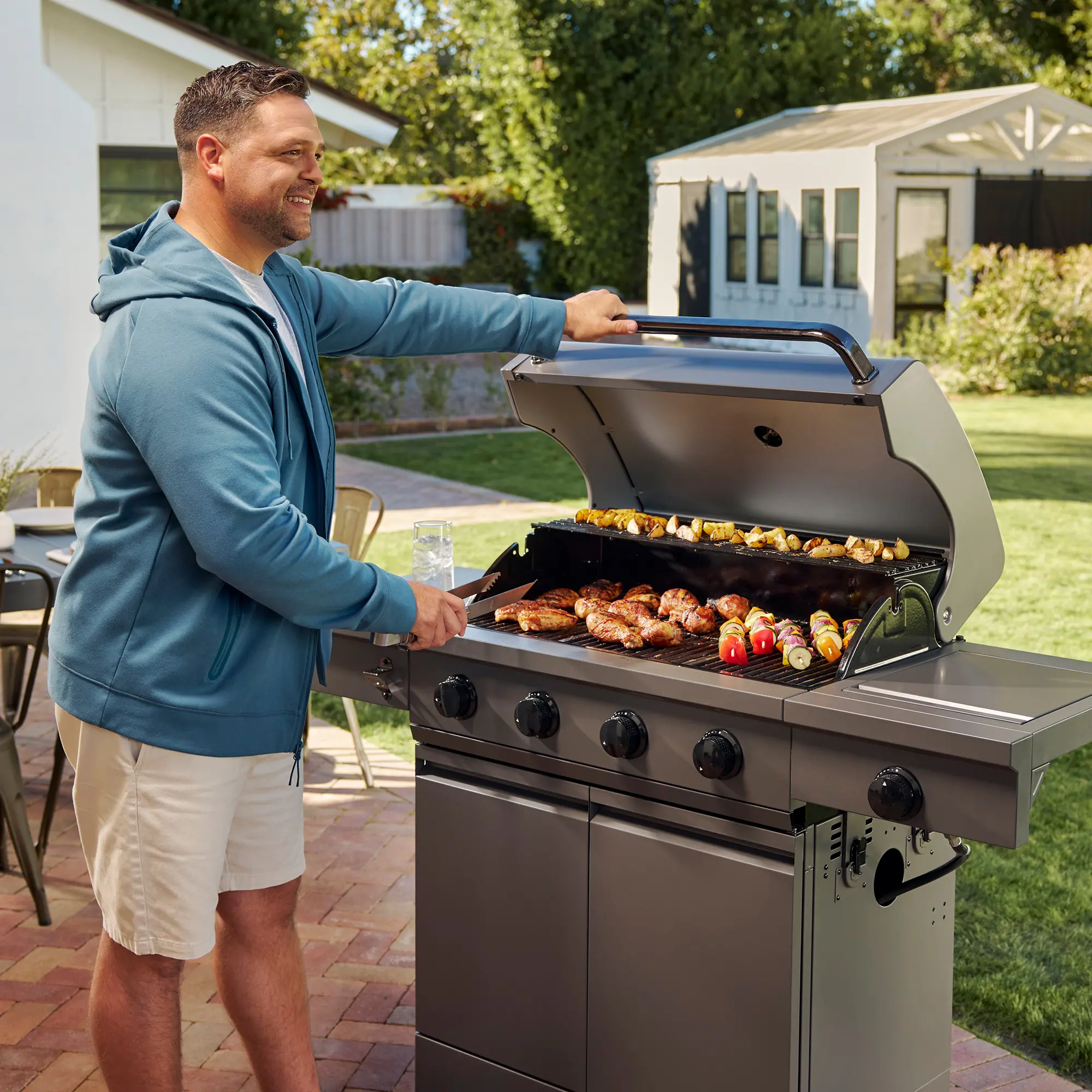 TDT-011-GMOD Tytus Anaheim 4 Burner Liquid Propane Grill-12