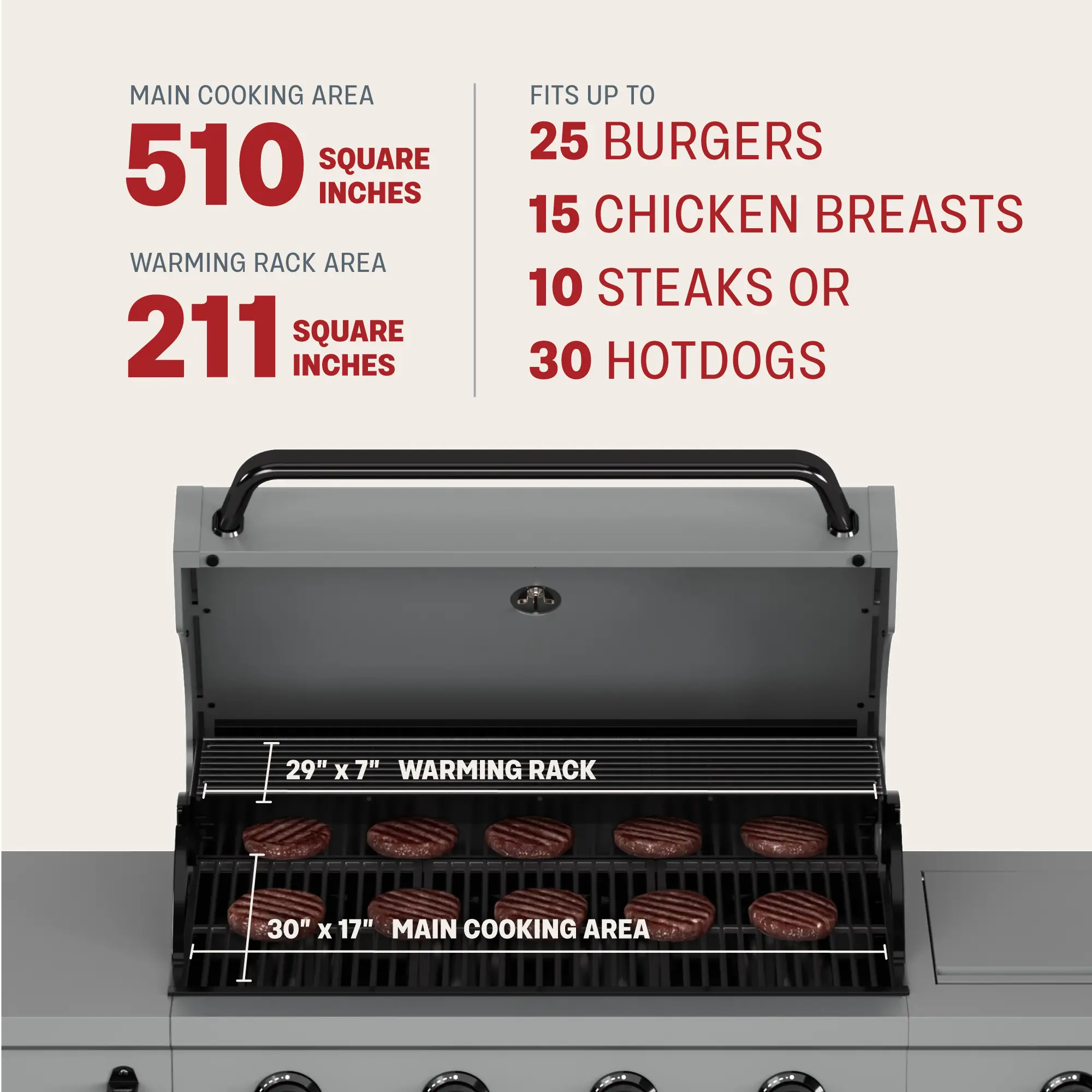 TDT-011-GMOD Tytus Anaheim 4 Burner Liquid Propane Grill-15