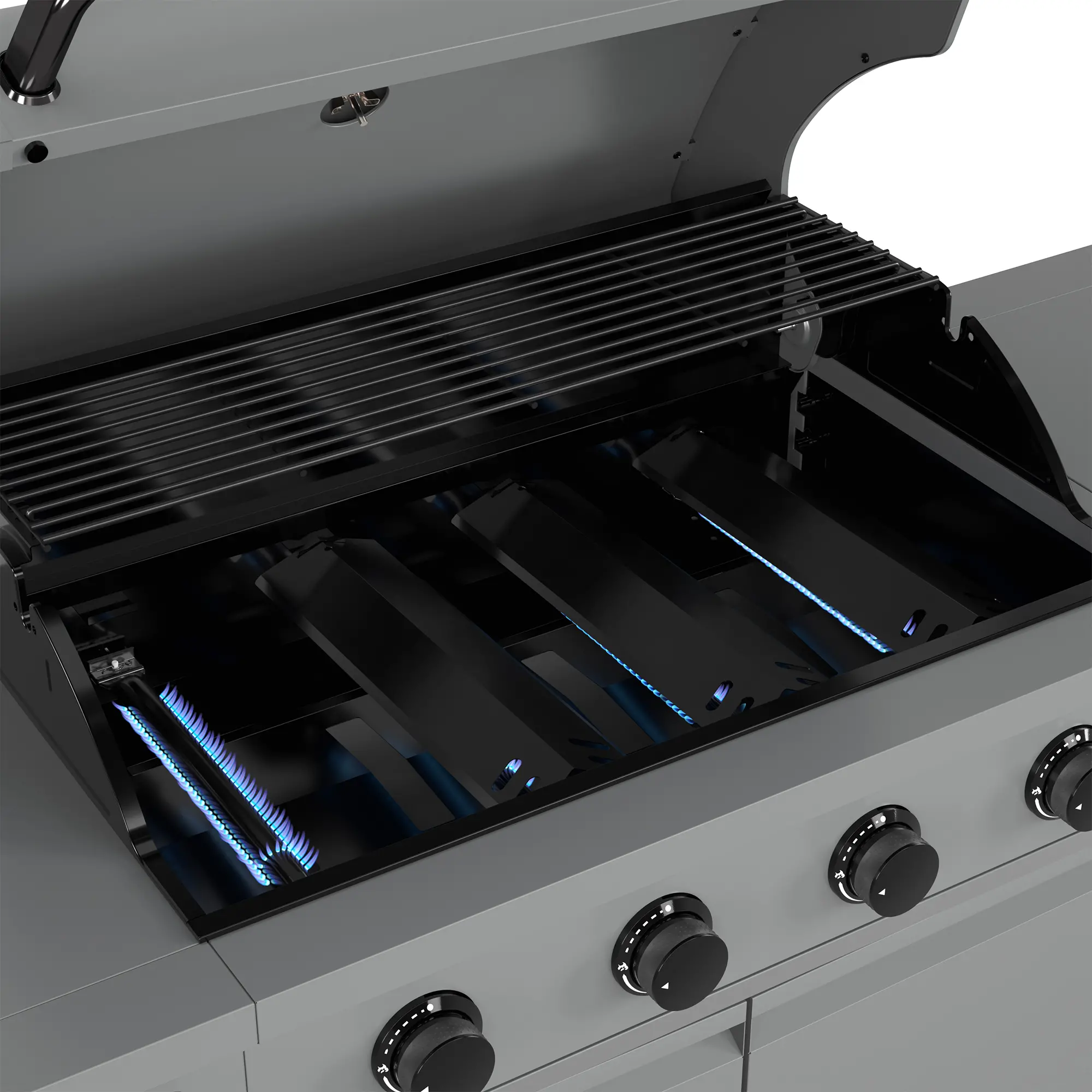 TDT-011-GMOD Tytus Anaheim 4 Burner Liquid Propane Grill-7