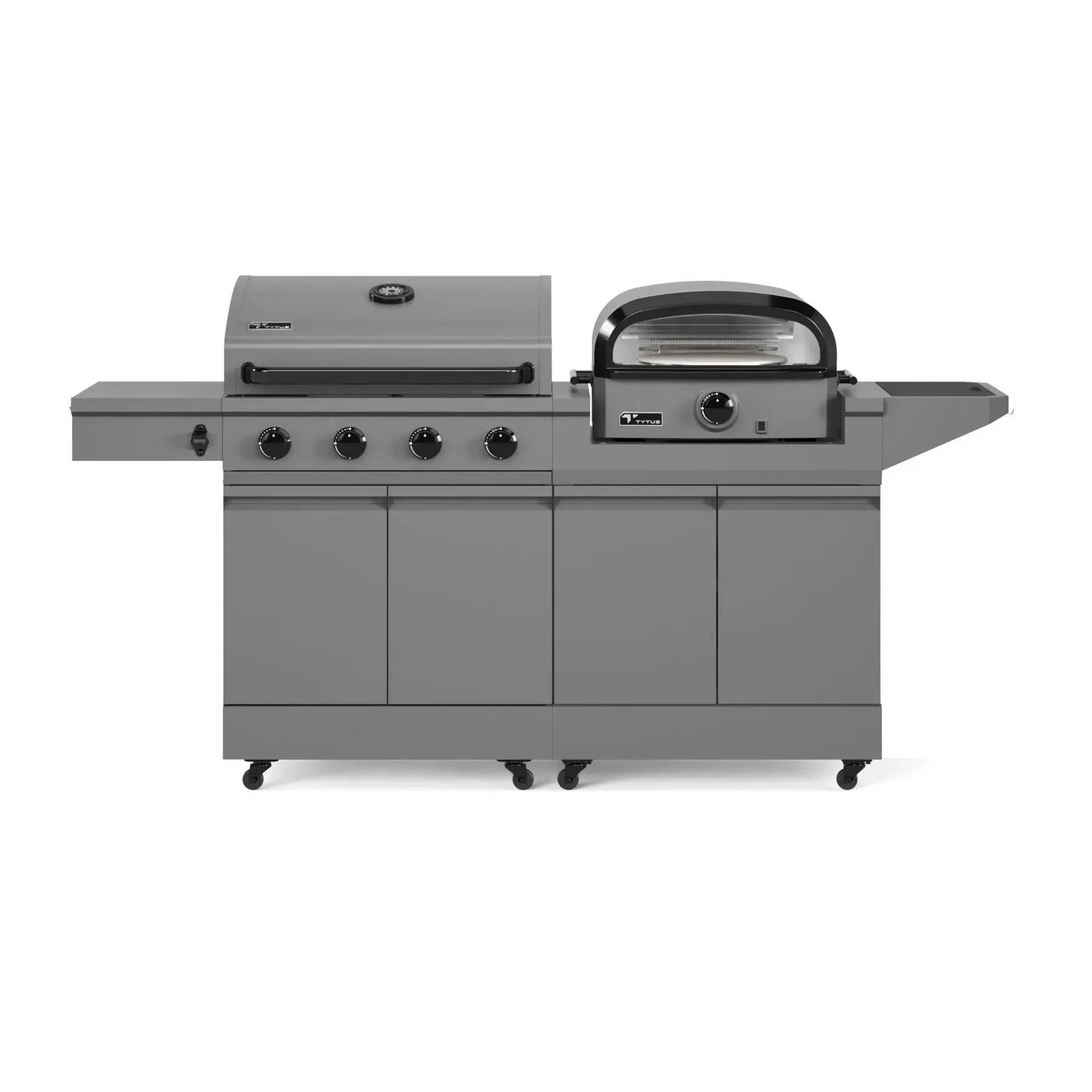 TDT-DUO-GPZA Tytus Modular Duo Grill with Pizza Oven-1