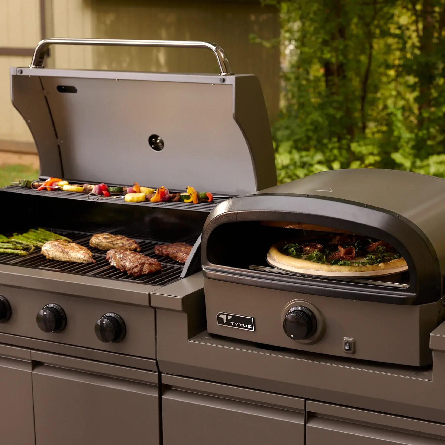 TDT-DUO-GPZA Tytus Modular Duo Grill with Pizza Oven-13