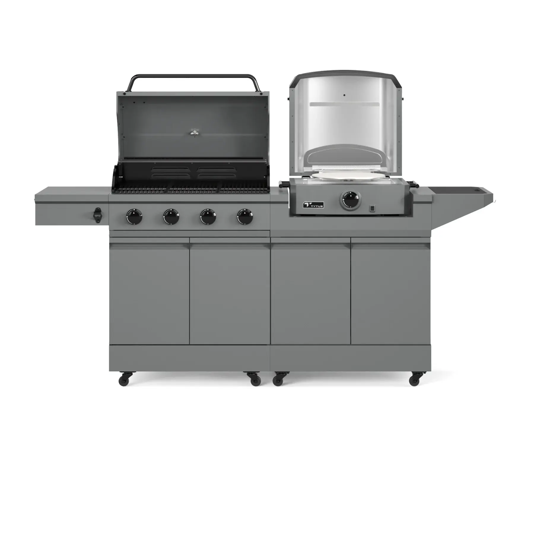 TDT-DUO-GPZA Tytus Modular Duo Grill with Pizza Oven-4