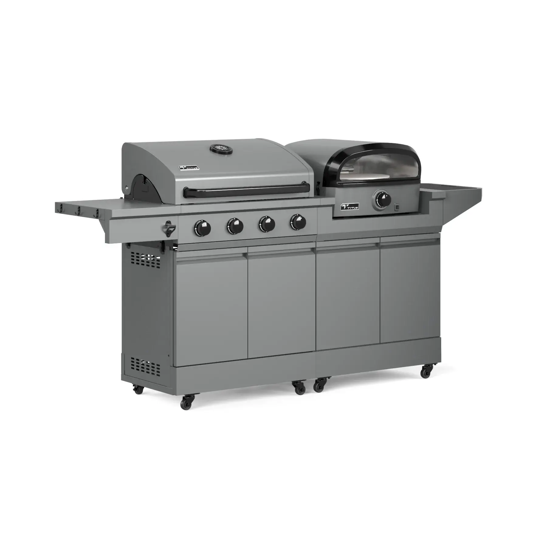 TDT-DUO-GPZA Tytus Modular Duo Grill with Pizza Oven-5