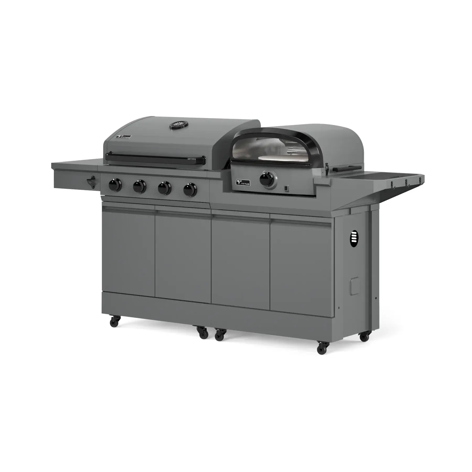 TDT-DUO-GPZA Tytus Modular Duo Grill with Pizza Oven-7