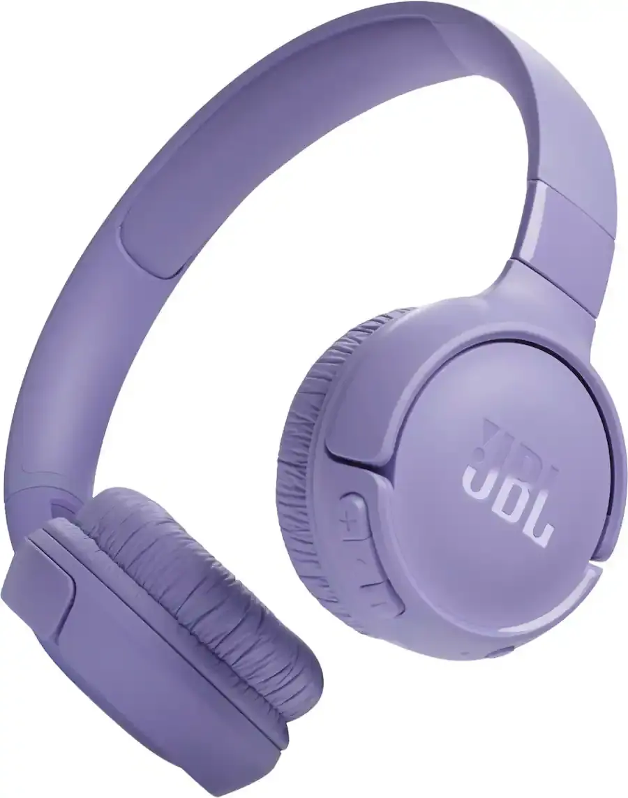 JBLT520BTPURAM JBL TUNE520BT Wireless On-Ear Headphones - Purple-1