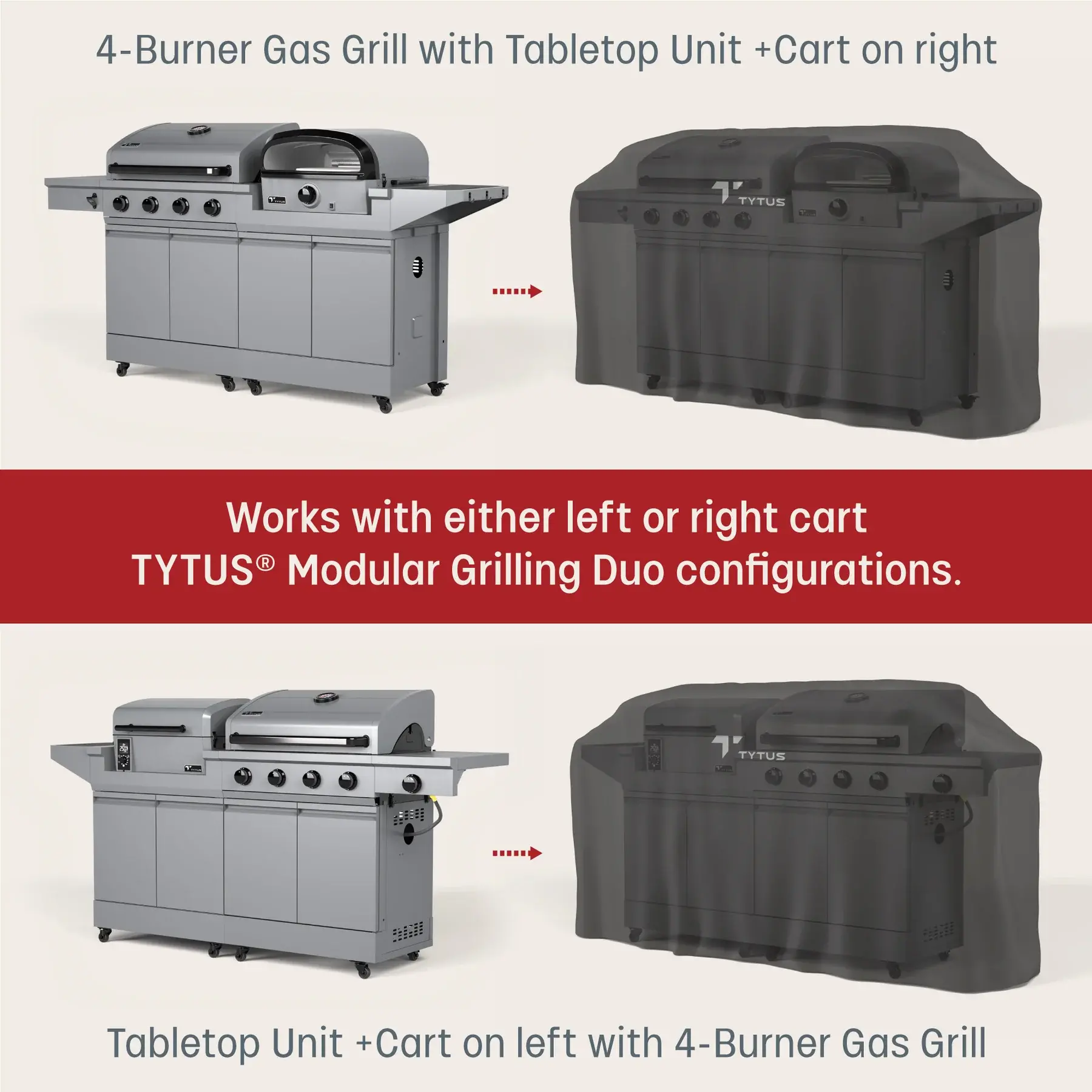 TYT-ACC-M88 Tytus 88 Modular Duo Grill Cover-7