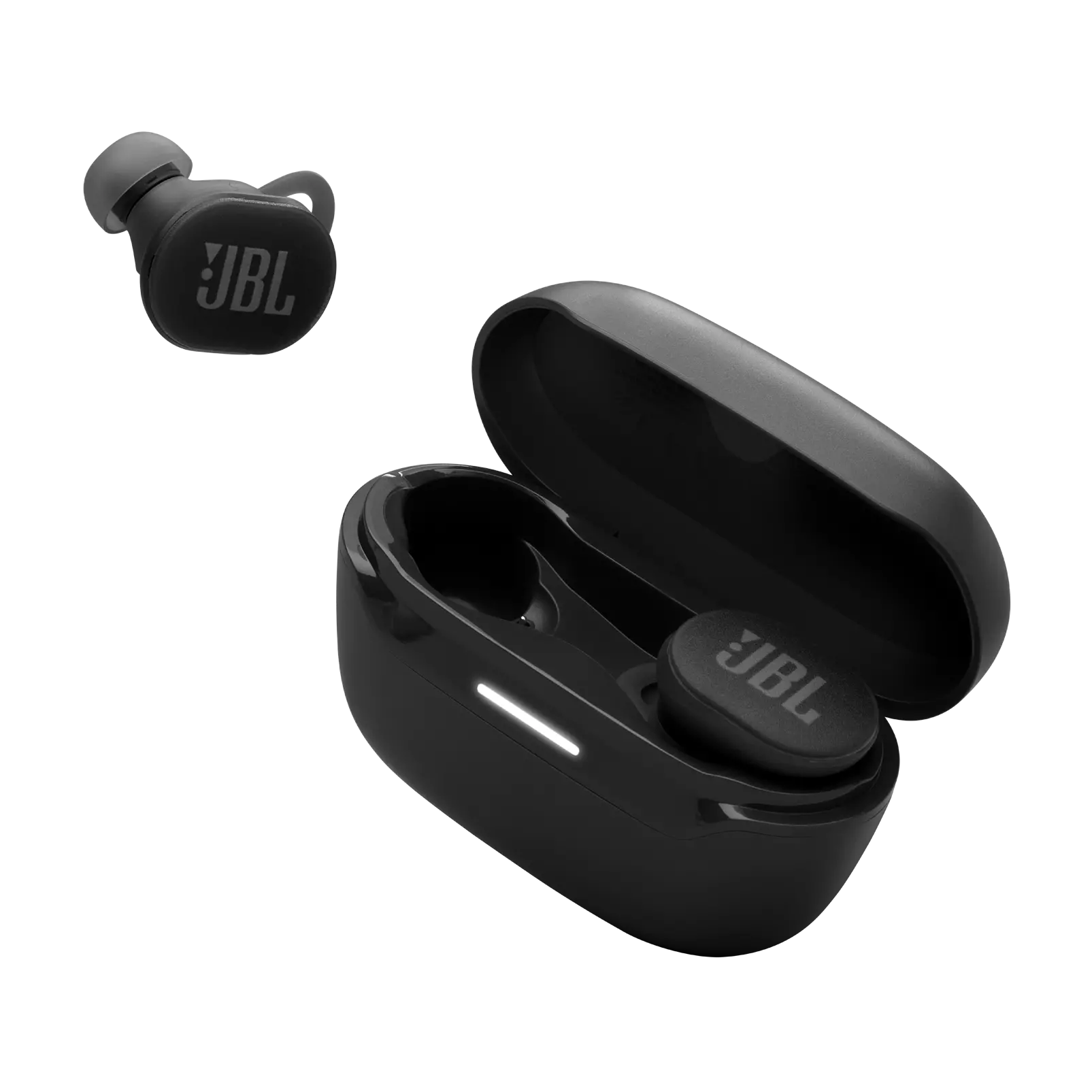 JBLENDURACE2BLKAM JBL Endurance Race 2 True Wireless Earbuds - Black-1