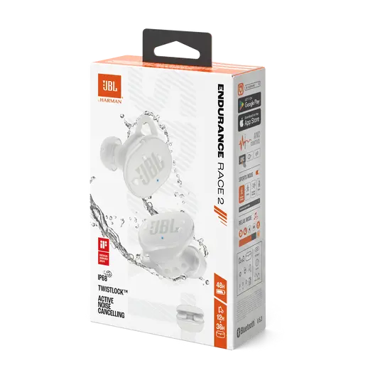 JBLENDURACE2WHTAM JBL Endurance Race 2 True Wireless Earbuds - White-11