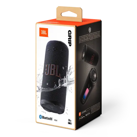 JBLGRIPBLKAM JBL Grip Portable Speaker - Black-6