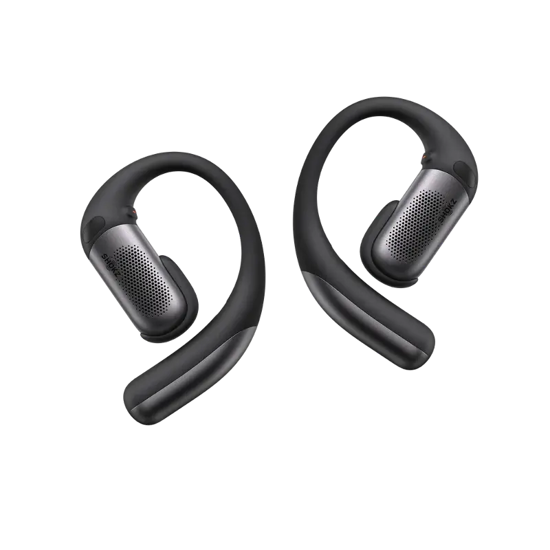 Shokz OpenFit Pro Open Ear True Wireless Active Noise Reduction Earbuds - Black