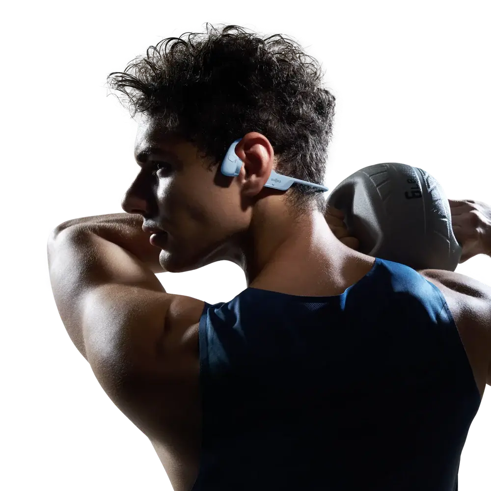 S821-MN-BL-US SHOKZ OpenRun Pro 2 Mini Wireless Hybrid Sports Headphones - Blue-6