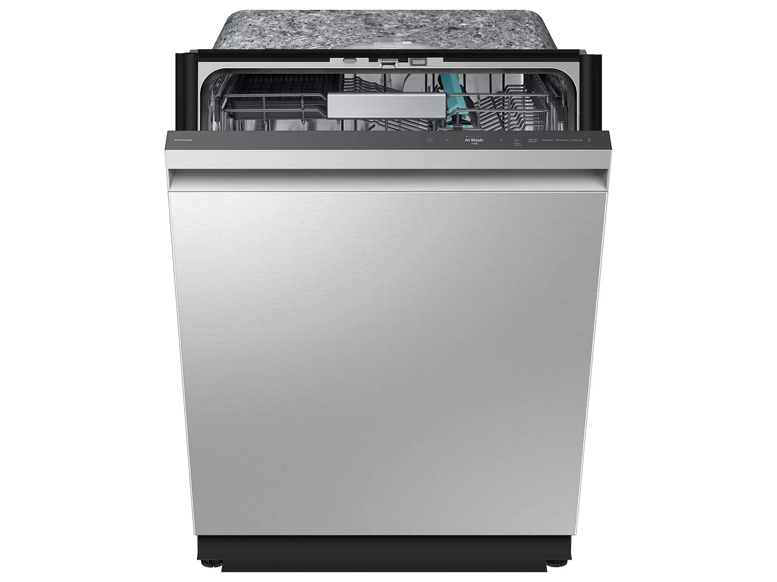 DW90F89T0USR Samsung Bespoke Top Control Smart Dishwasher - Stainless Steel-10