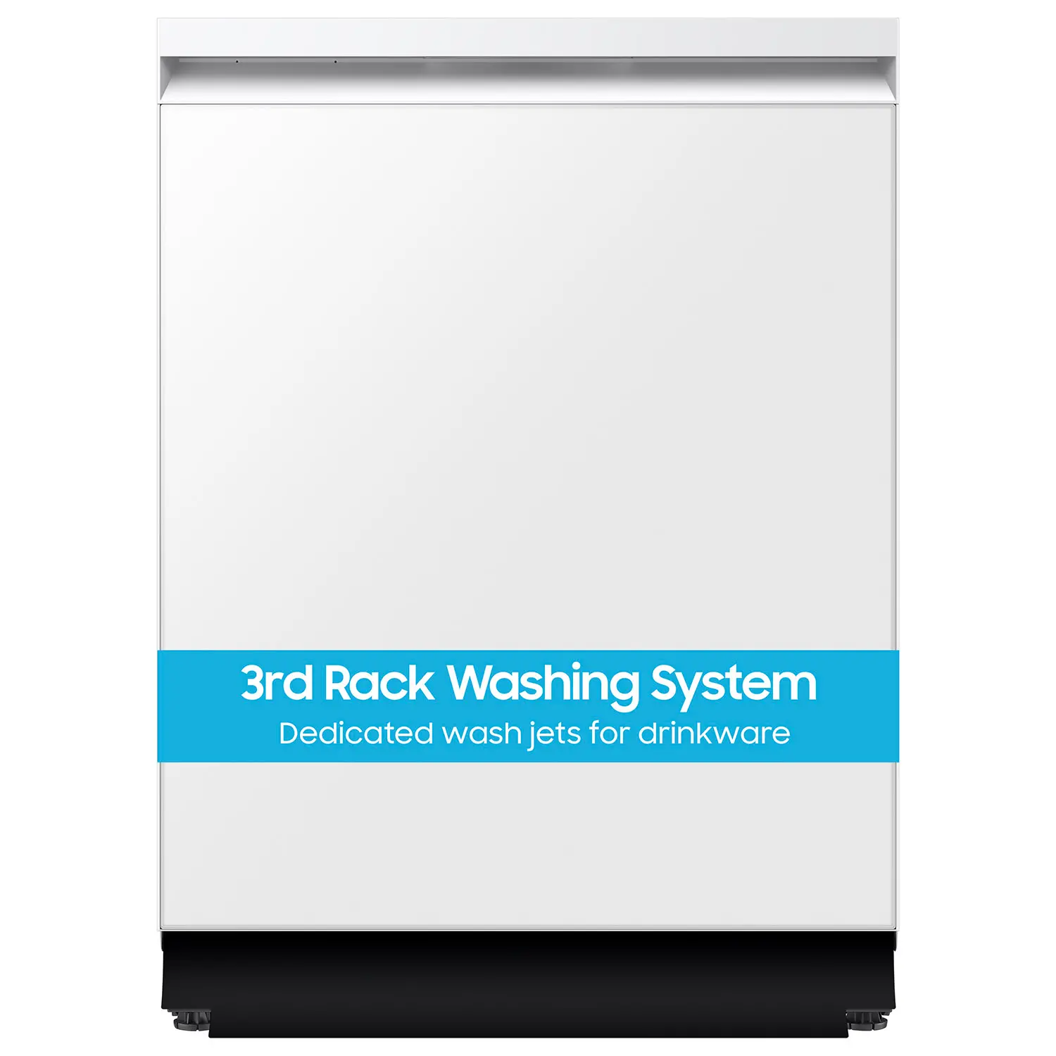 DW90F89T0U12 Samsung Bespoke Top Control Smart Dishwasher - White Glass-10