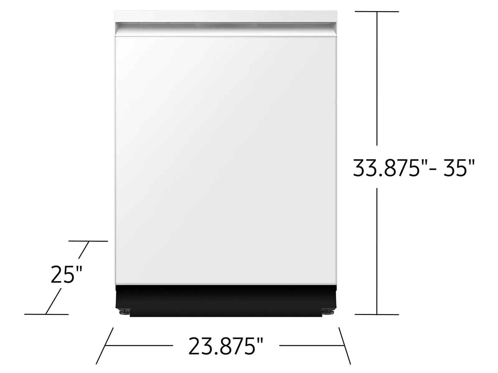 DW90F89T0U12 Samsung Bespoke Top Control Smart Dishwasher - White Glass-3