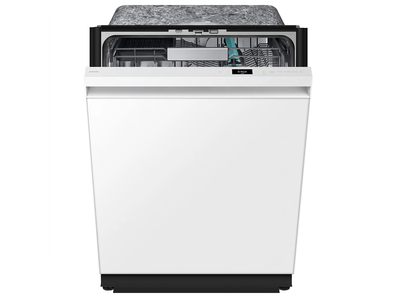 DW90F89T0U12 Samsung Bespoke Top Control Smart Dishwasher - White Glass-5