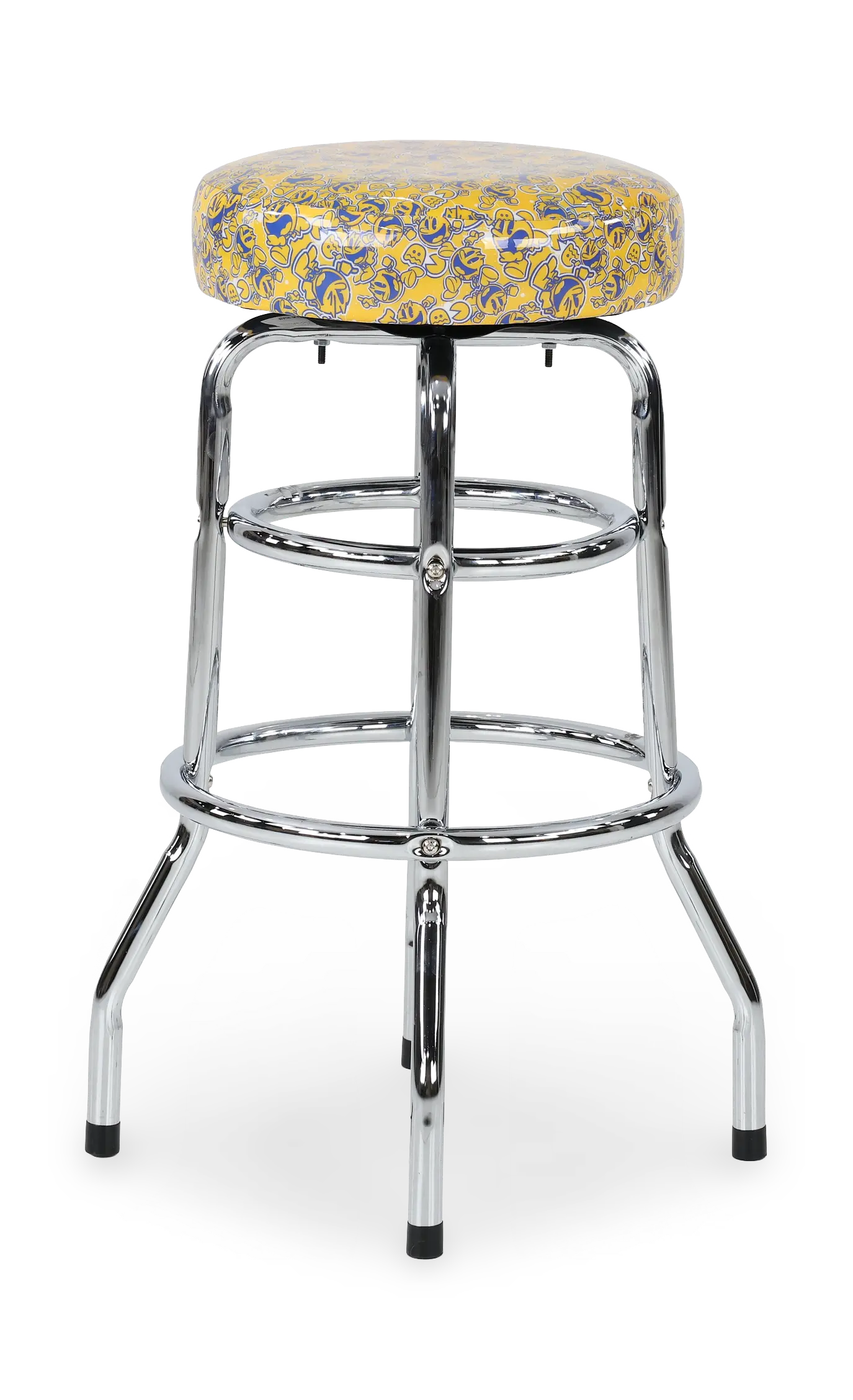 Pac-Man Yellow 30 Swivel Stool-1