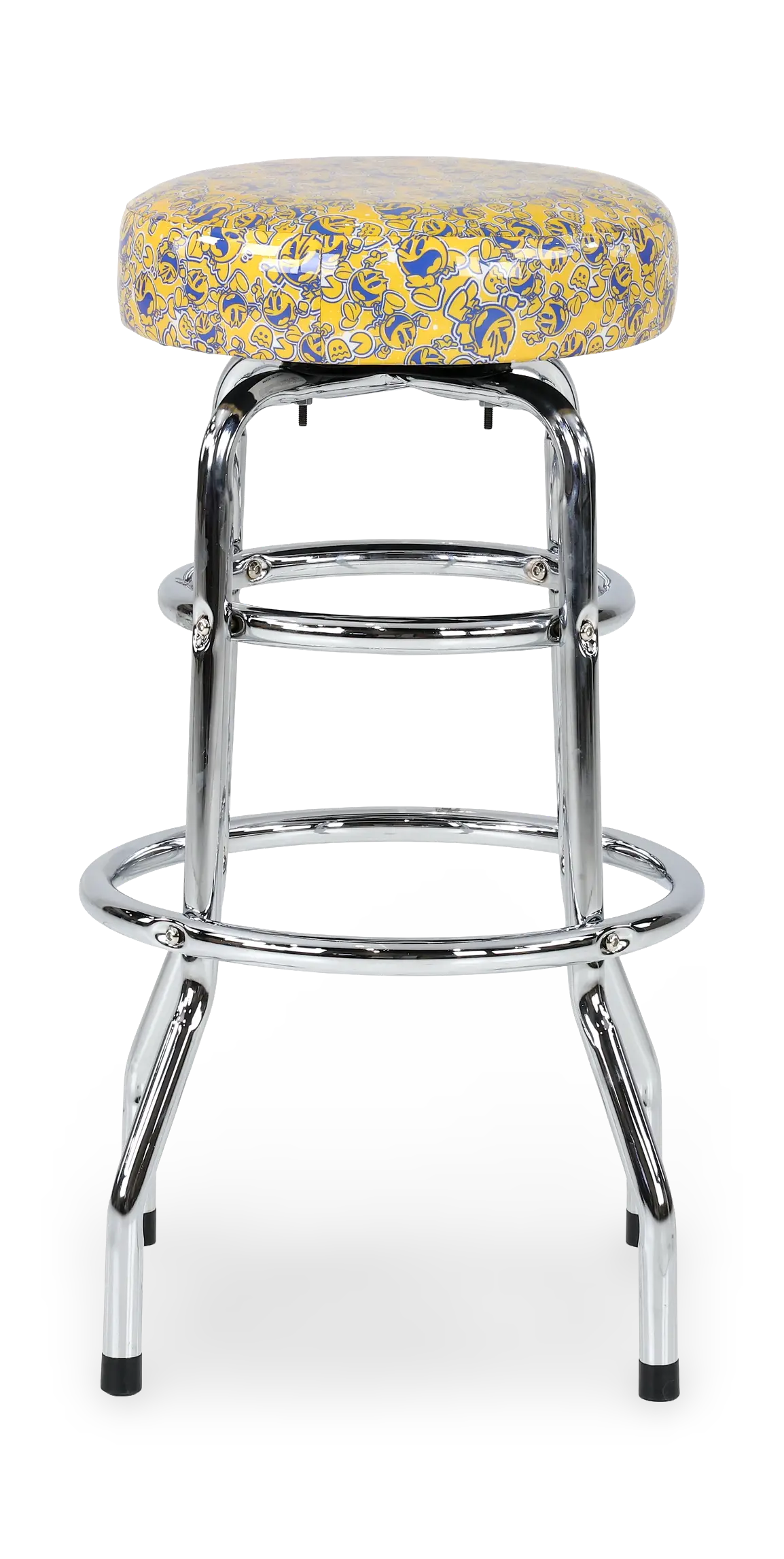 Pac-Man Yellow 30 Swivel Stool-4