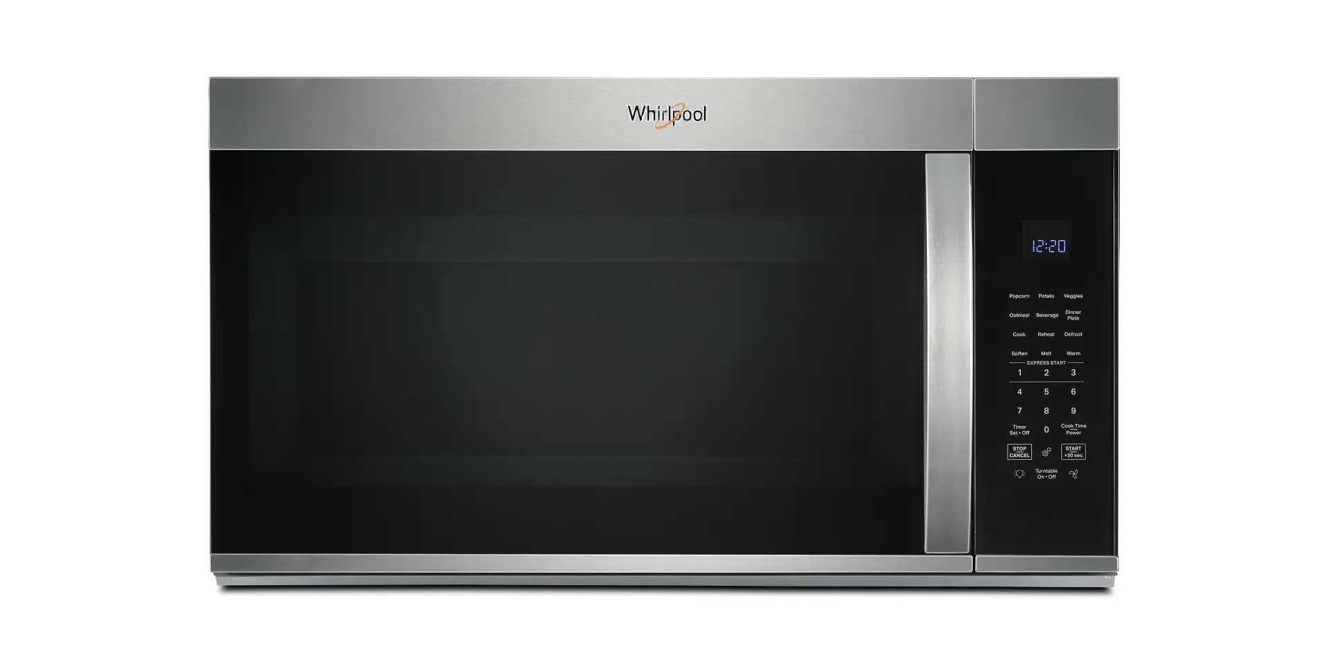 WMMS3330RZ Whirlpool 1.9 Cu Ft Over The Range Microwave - Stainless Steel-1