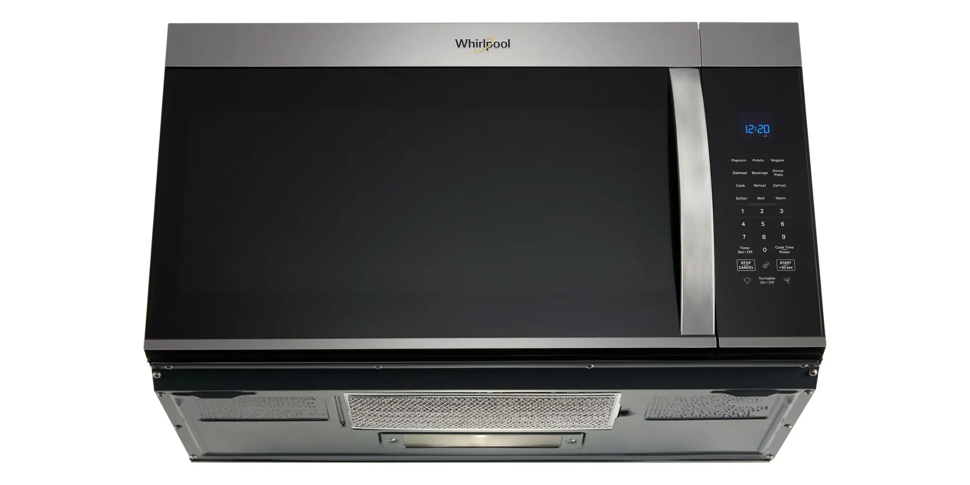 WMMS3330RZ Whirlpool 1.9 Cu Ft Over The Range Microwave - Stainless Steel-8