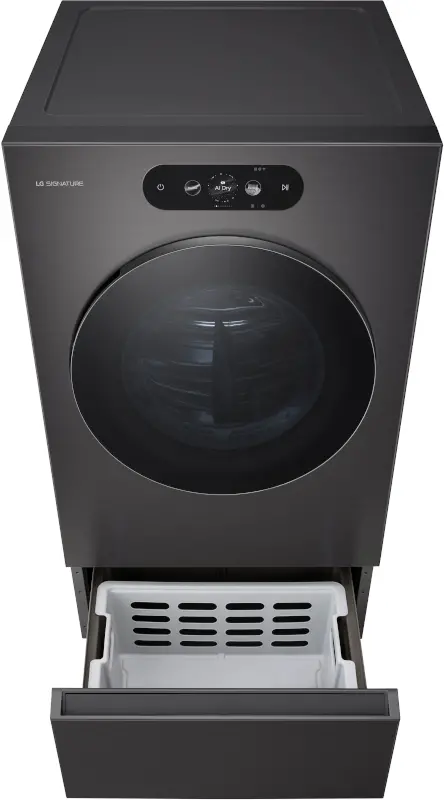 WDP8B LG SIGNATURE 29 Laundry Storage Pedestal - Black Steel-9