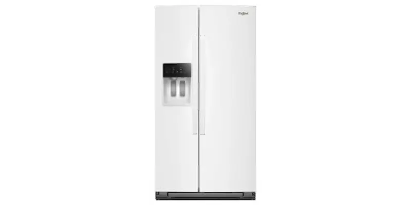 Whirlpool 28.7 Cu Ft Side-By-Side Refrigerator - White