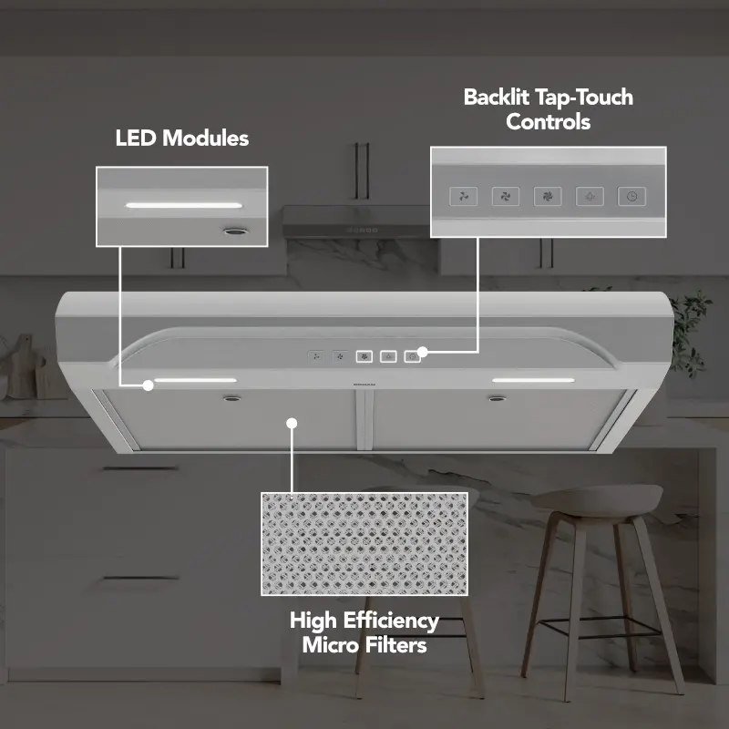 ALT2303SS Broan 30 Under Cabinet Range Hood - Stainless Steel-4