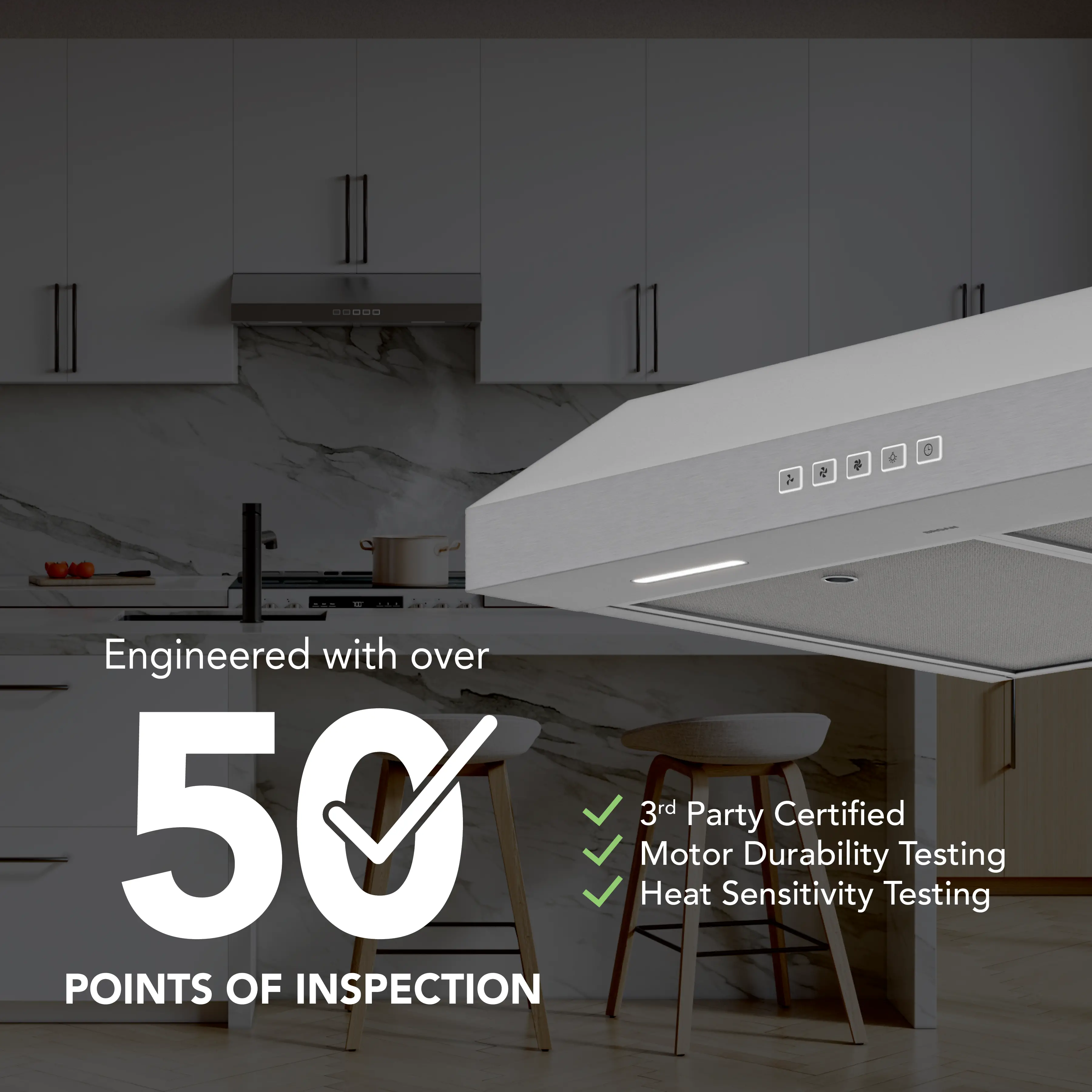 GLA2303SS Broan 30 Under Cabinet Range Hood - Stainless Steel-7
