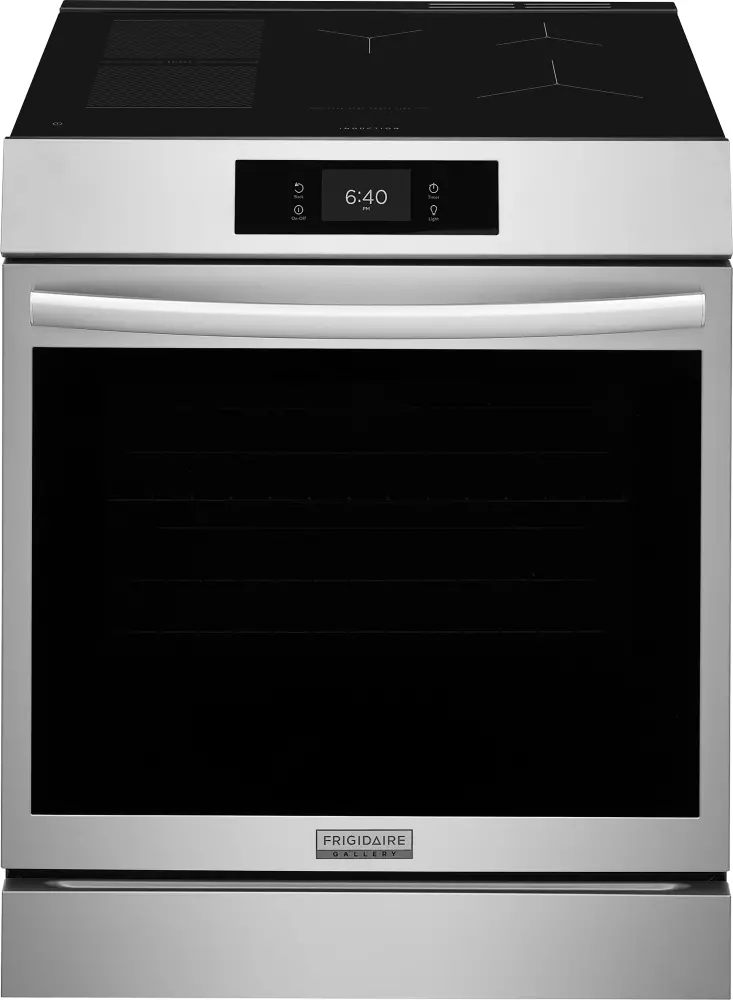 GCFI3070BF Frigidaire Gallery 30 Induction Range with Stone-Baked Pizza - Stainless Steel-1