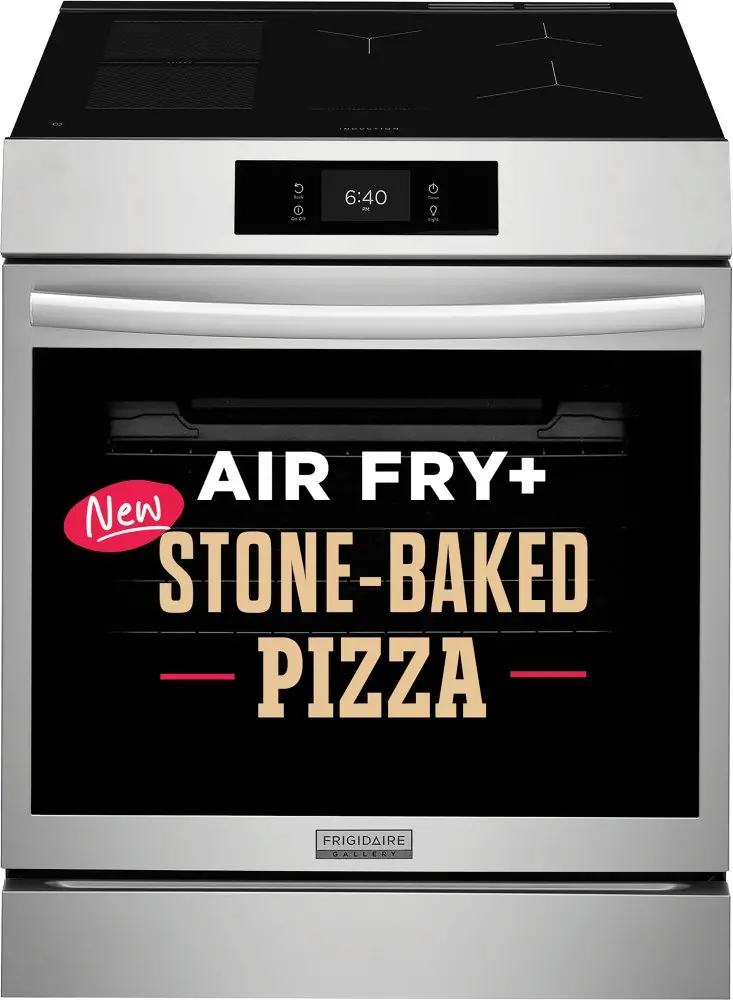 GCFI3070BF Frigidaire Gallery 30 Induction Range with Stone-Baked Pizza - Stainless Steel-2