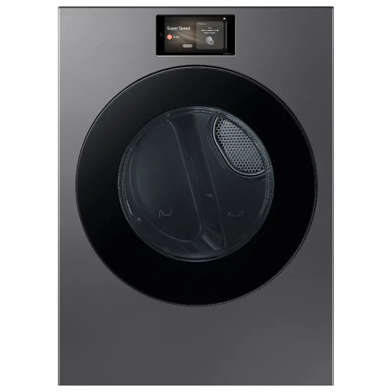 Samsung Bespoke AI 7.6 Cu Ft Gas Dryer - Dark Steel