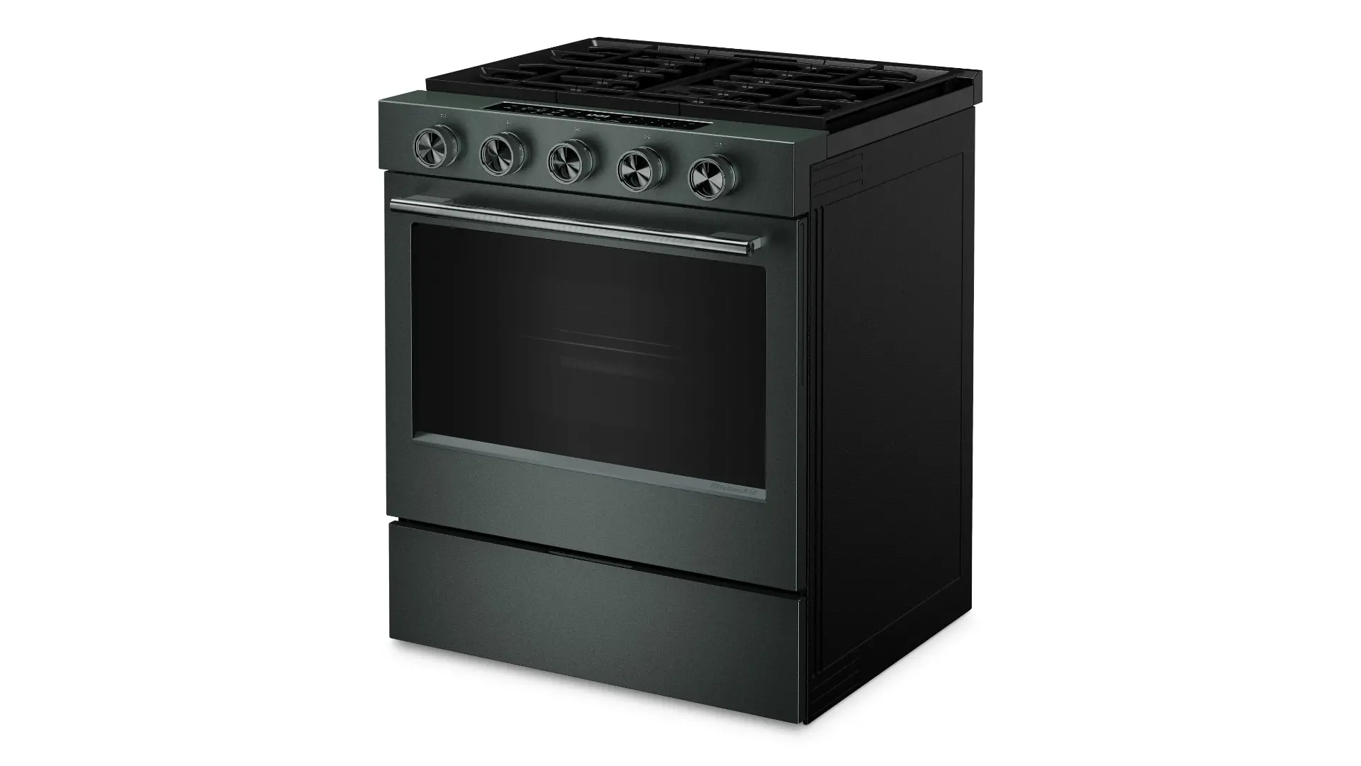 KSGS530SJP KitchenAid 5.0 Cu Ft Smart Single Oven Gas Range - Juniper Green-12