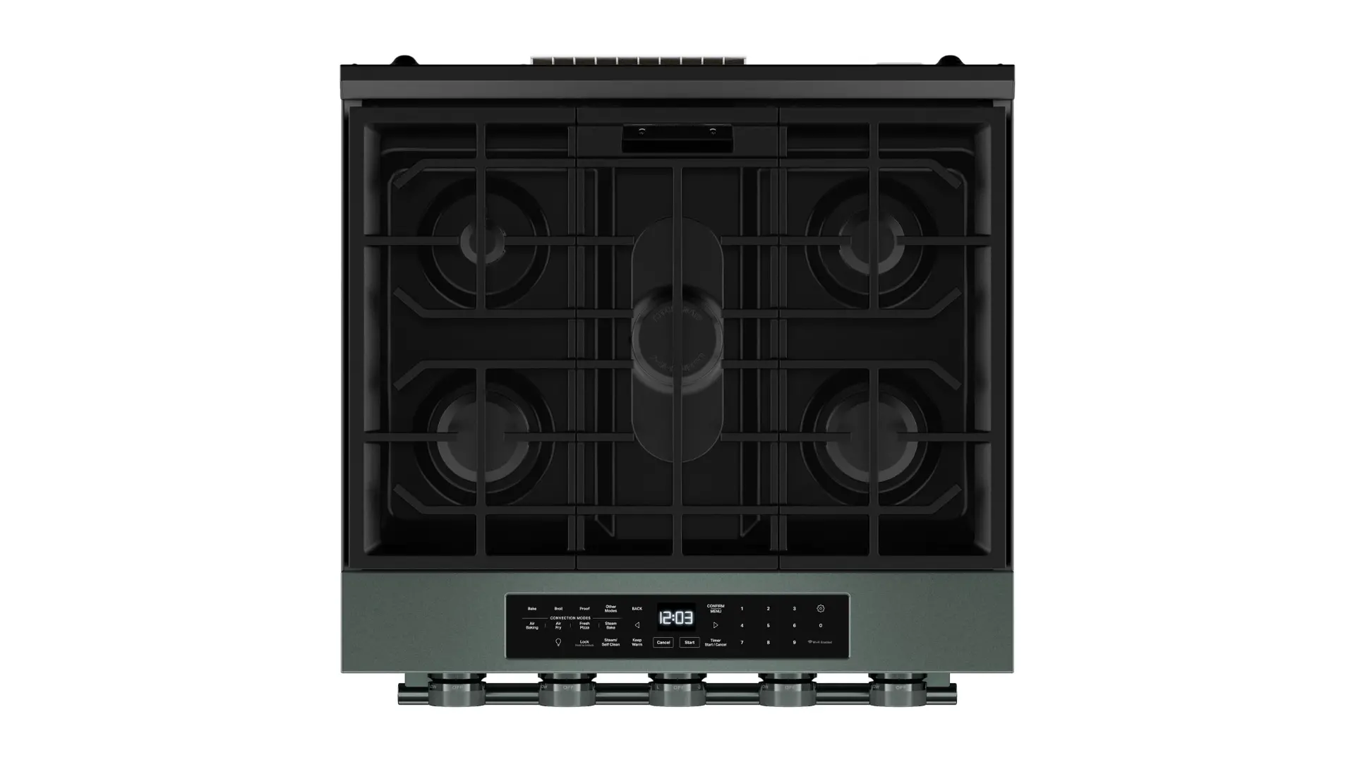 KSGS530SJP KitchenAid 5.0 Cu Ft Smart Single Oven Gas Range - Juniper Green-9