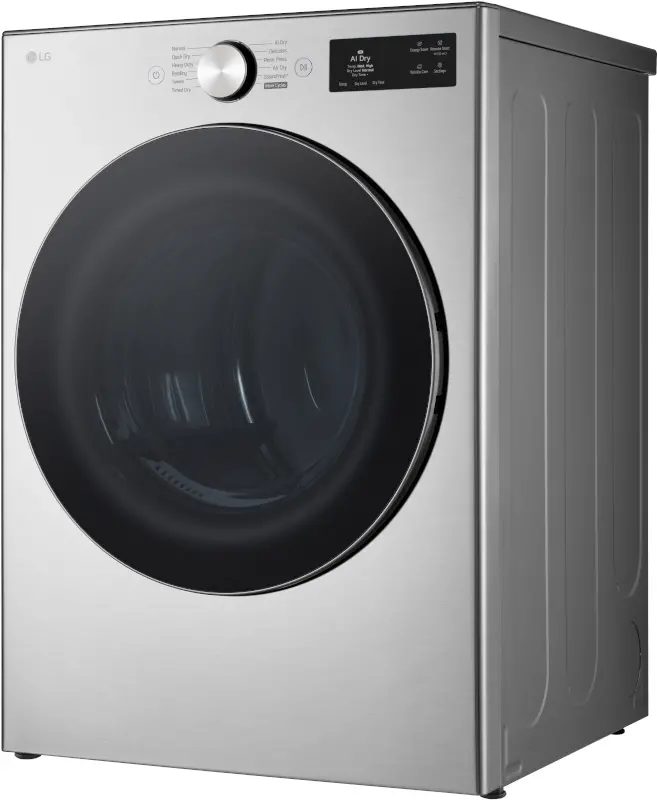 DLEX5800V LG 7.4 Cu Ft Ultra Large Capacity Smart Electric Dryer - Graphite Steel-16